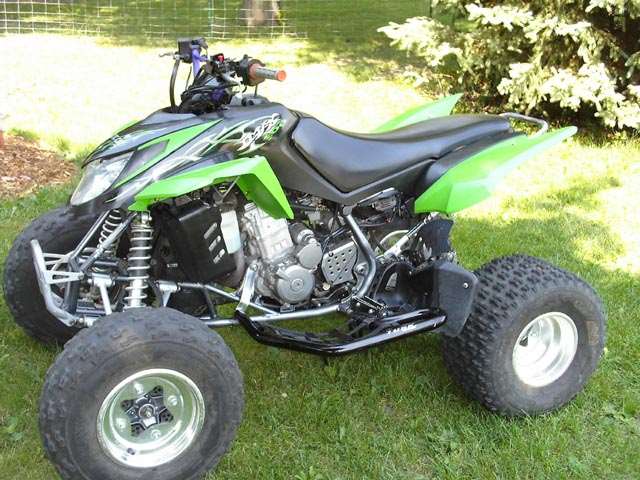 Old Arctic Cat DVX ATV